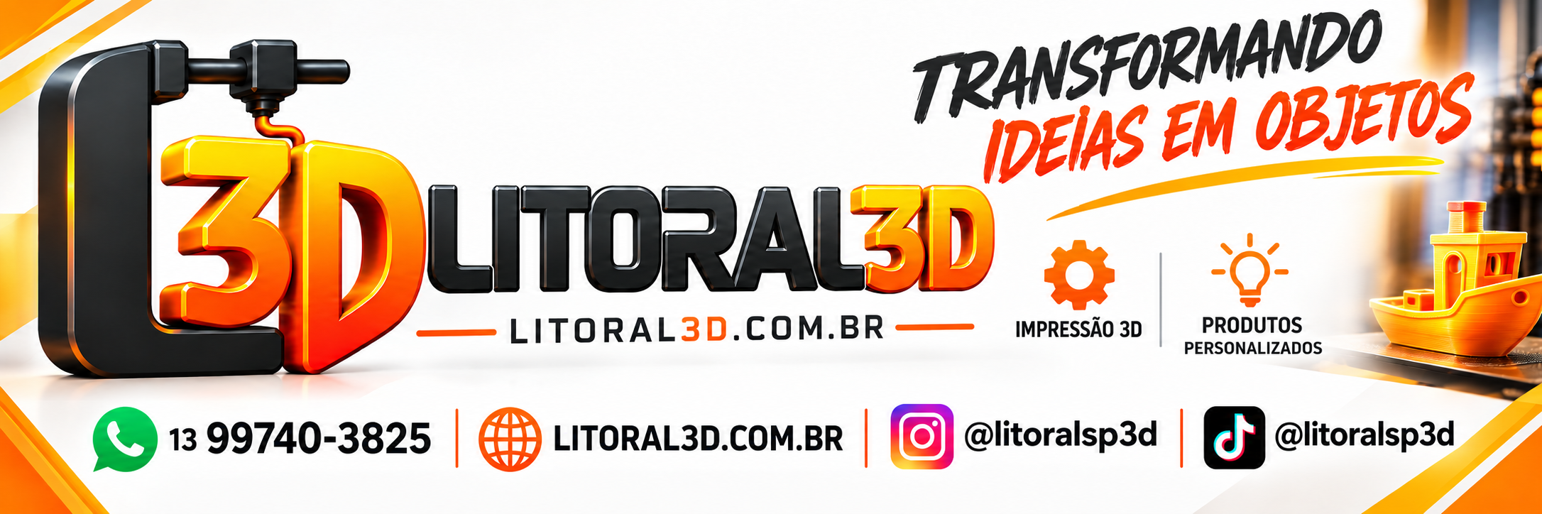 litoral3D - transformando ideias em objetos na impressora 3D